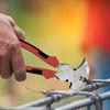 Fence Pliers Fence Tool Cutter Staple Puller Heavy Duty Multifunctional Hand Tools With Hammer Head Nail Puller For Bending