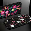 Womens Ladies Fashion Flower Pattern Silm Soft Silicone TPU Case Cover