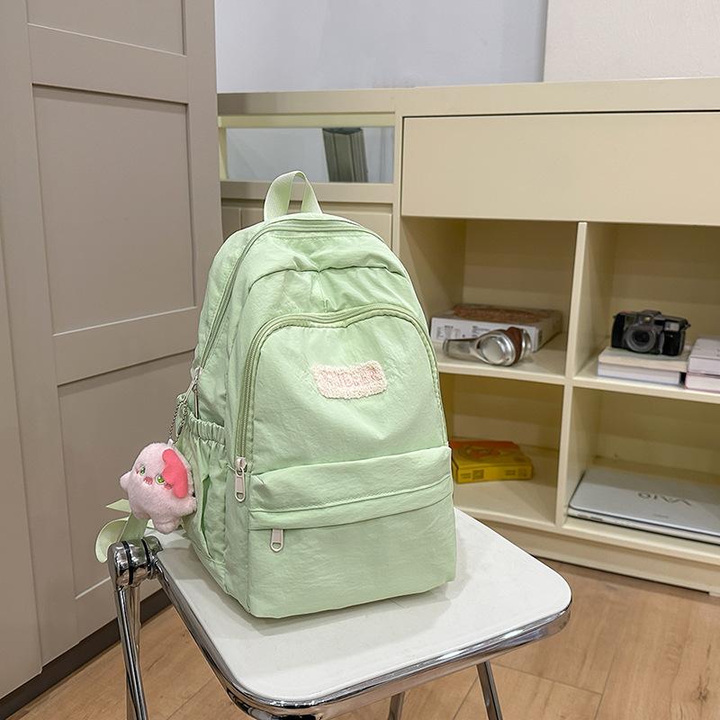 Schultasche Schultasche neuer College-Rucksack Mittelschule Japanisch schlicht klein frisch Campus-Rucksack große Kapazität Freizeitrucksack