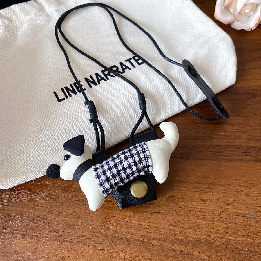 Mengqu Cute Puppy Necklace~ Children's Fun Versatile Long Accessories Women's New Popular Necklaces