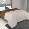 Plush Reversible Microfiber Comforter Single Bed | 220 GSM Wadding |110 GSM Peached Extra Soft Microfiber Fabric,