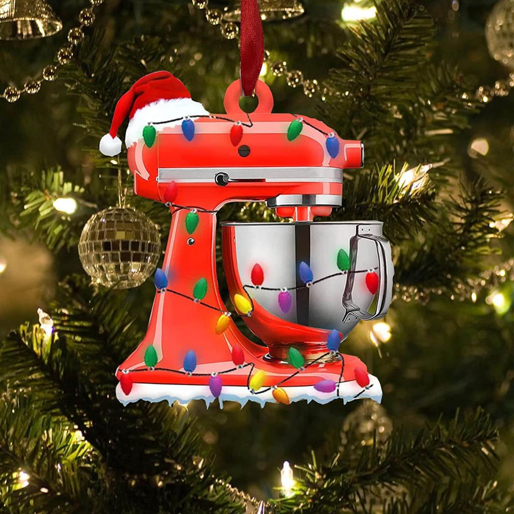 Christmas Scarf Chicken Holiday Decoration, Christmas Outdoor Decorations Wood Christmas Ornaments