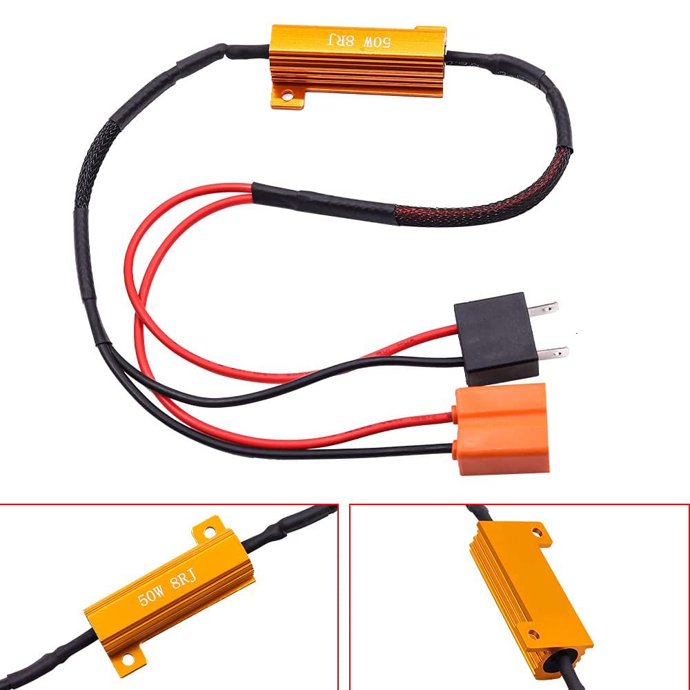 Aoling H7 Decoder, LED Headlights and Fog Lights, Canbus Canceller, H7 Warning Canceller, LED