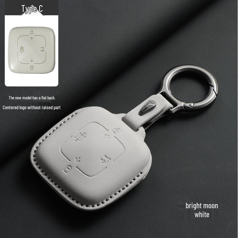 Zeekr 001 & X Smart Key Case: Cross-border Original Car Color Key Pouch & Car Accessories Buckle