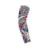 Sunscreen Sleeve Cover Outdoor Cycling Sports Breathable Flower Arm Fashionable Realistic Seamless Covering Sleeve