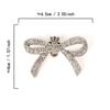 Sparkling Shoe Decoration Trendy Bowknot Shoe Accessory Versatile Shoe Clip Fashionable Crystal Shoe Buckles Charm