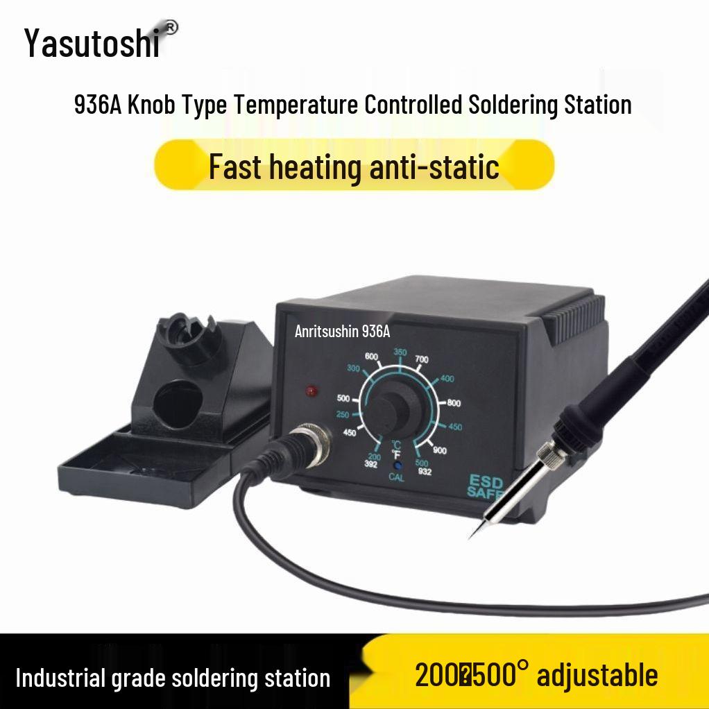 936A Industrial Electric Soldering Iron, 60W Adjustable Constant Temperature Repair Tool.