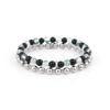 Jbans Classic Like Ball Chain 779 6 Green Phantom Gemstone 902 Bracelet Set (C2301-Se282_Gn)