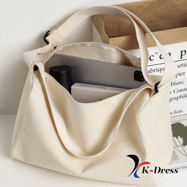 Daily Crossbody Canvas Eco Bag (2 Colors)