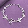 CHSHINE 925 Sterling Silver Butterfly Bracelet For Women Charm Jewelry