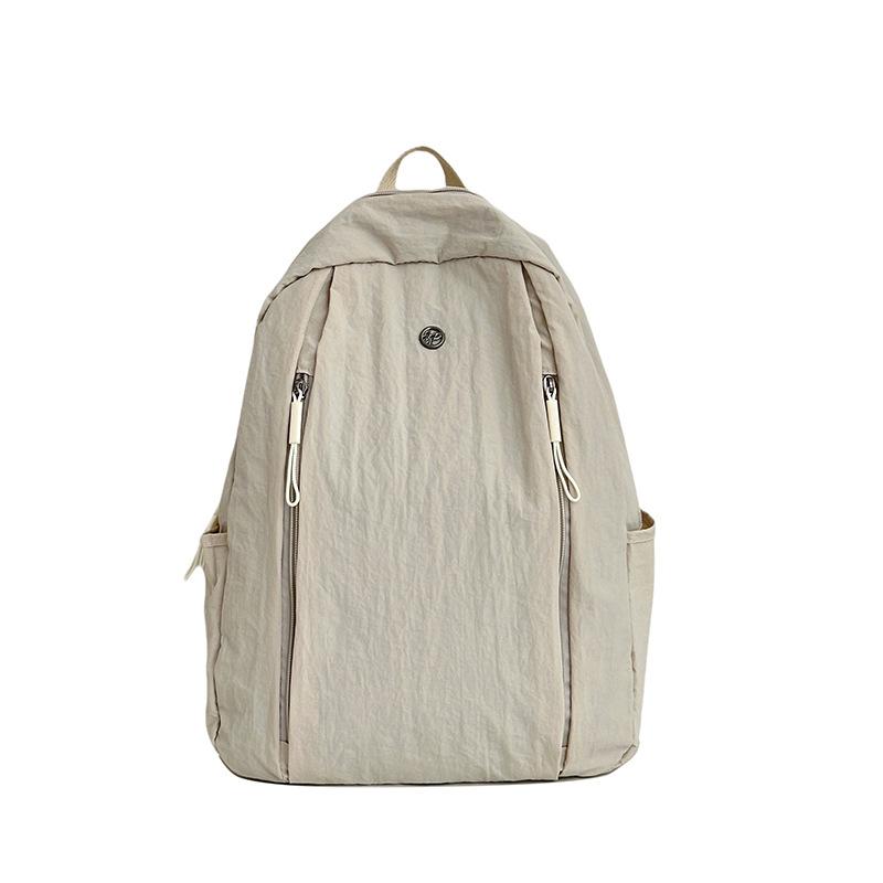 

Backpack New Simple Backpack Fashion Nylon Backpack Junior High School High School Backpack