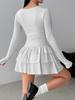 European & American Slimming Women's Long-Sleeve Autumn/Winter Dress