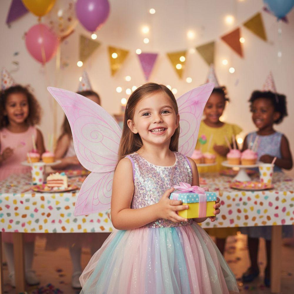 Sparkly Gradient Fairy Butterfly Wings Organza Cosplay Wings Elf Wings  Photography Props