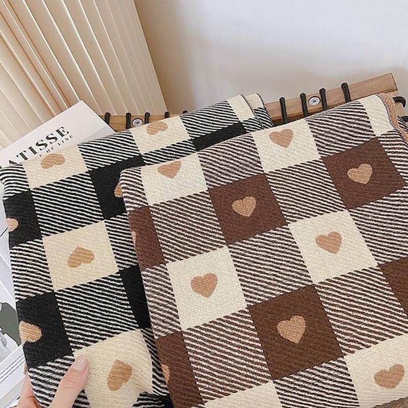 Imitationskaschmir Damen Schal Winter Schal und Wickeltuch Bandana Pashmina Quaste Damen Foulard Dicke Decke Unifarben