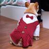 French Bulldog Pet Party Suit Tuxedo Weeding Formal Dog Clothes for Small Dogs Clothing Puppy Pug Corgi Shirts mascotas Costume