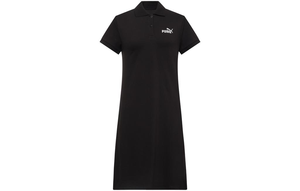 PUMA Short Sleeved Dress Women's Black 676691-01