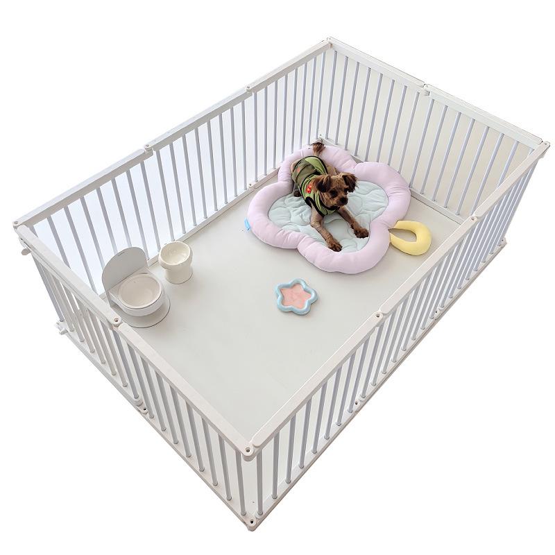 Meng Xiao Bao Indoor Pet Fence & Gate for Small To Medium Dogs and Rabbits