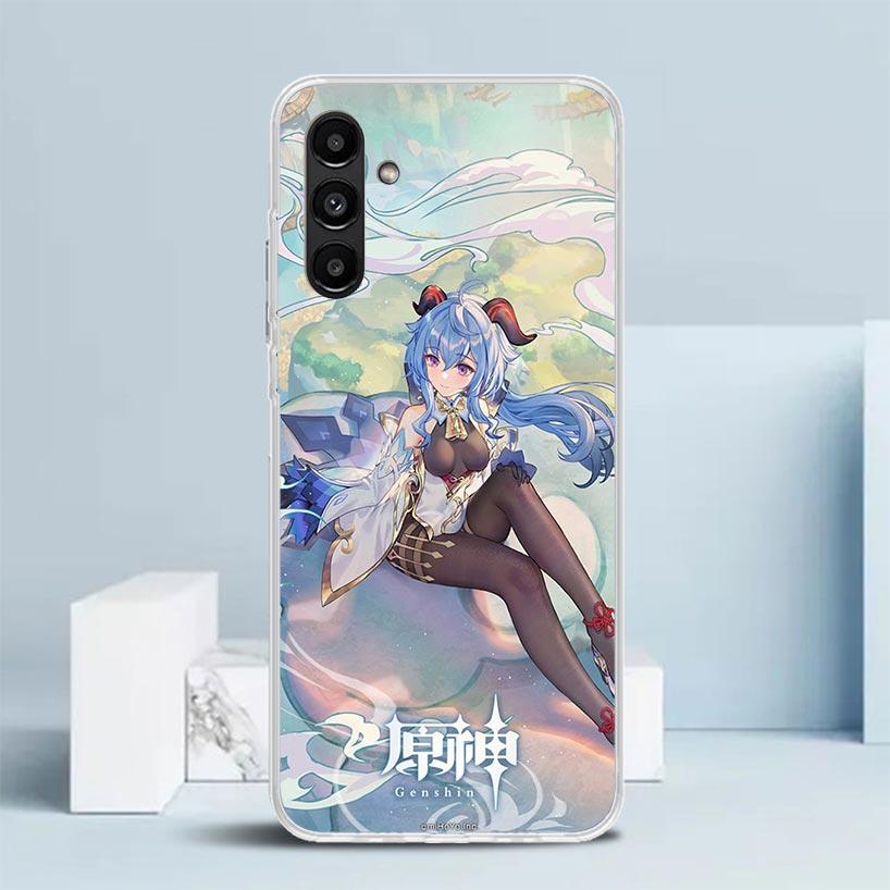 Genshin Impact Ganyu Phone Case For Samsung Galaxy A17 A37 A57 A16 A15 A14 A13 A56 A55 A54 A53 A36 A35 A34 A33 A26 A25 A24 A23 G