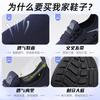 Shoes Men's Shoes Breathable Casual Sports Shoes 2025 Direct Sales New Flying-woven Soft-soled Shoes Comfortable Dad Shoes