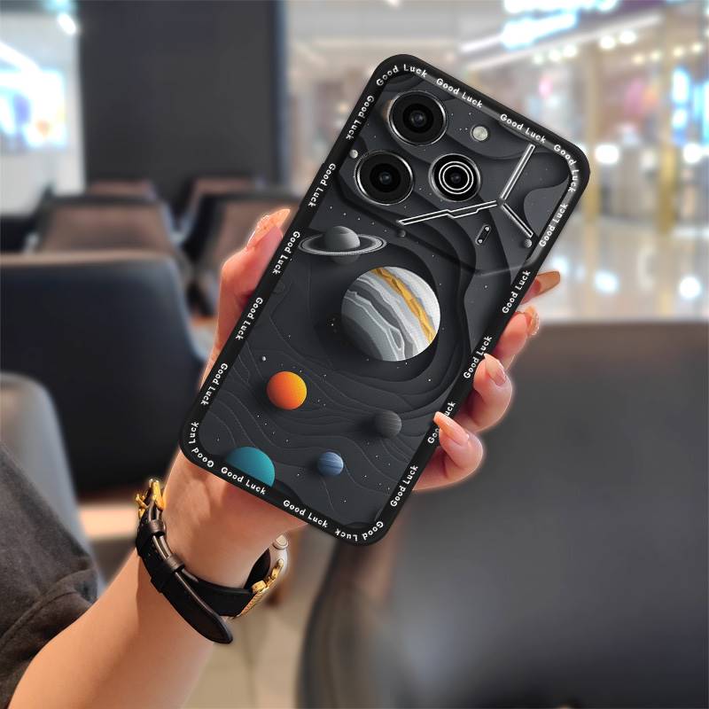 

Водонепроницаемый чехол из ТПУ для Tecno Pova6 Pro/Li9, модный дизайн, противоударный, мультяшный, полная защита, грязеотталкивающий силикон Tecno Pova6 Pro/Li9