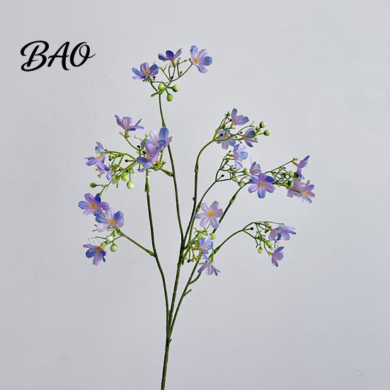 Spring Floral Decoration Artificial Flowers, with Flexible Stems Branch, Realistic Petals Long-Lasting Flowers Arrangement, for Home Wedding