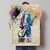 JIMMY PAGE Poster Personalisierte Vintage Metallschilder Wandkunst Retro Blechschild für Heimdekoration Wohnzimmerdekoration Haushaltsartikel