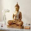 Statua del Buddha seduto in meditazione, pezzo forte, idolo, articoli di arredamento per la casa, per il soggiorno e regali