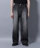 Nano Universe Gramicci/Special Order BUGGY DENIM PANT, Men's, Size M, 010, Black, 670-5227133