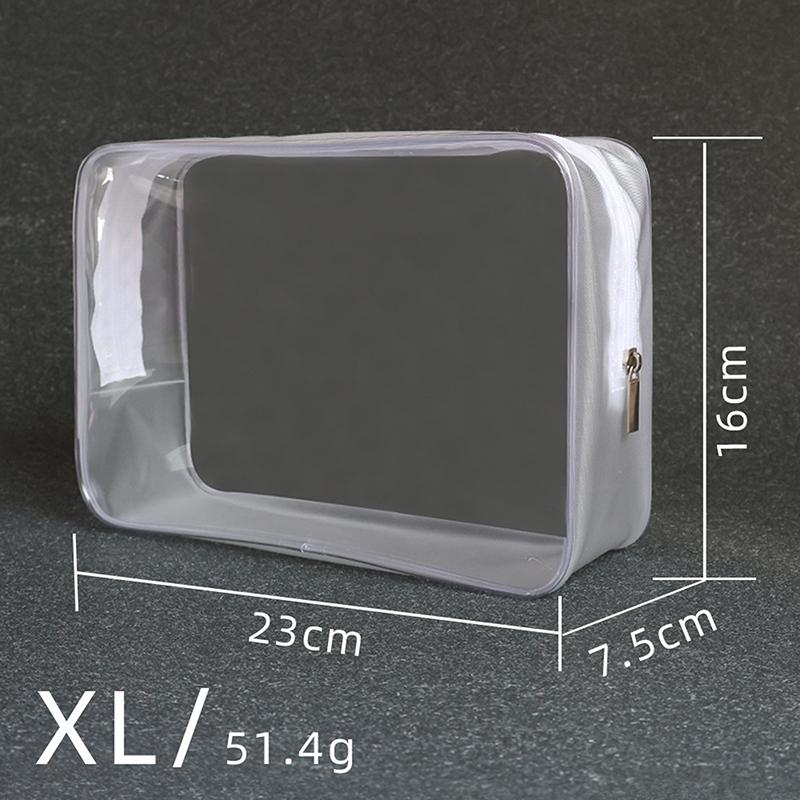 Transparent Pvc Bags Travel Organizer Clear Makeup Bag Beautician Cosmetic Bag Beauty Case Toiletry Bag Make Up Pouch Wash Bags