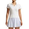 Nike Dri-Fit Court Slam Comfortable Short Sleeve Solid Quick-Dry T-Shirt Women tops IU0851-100