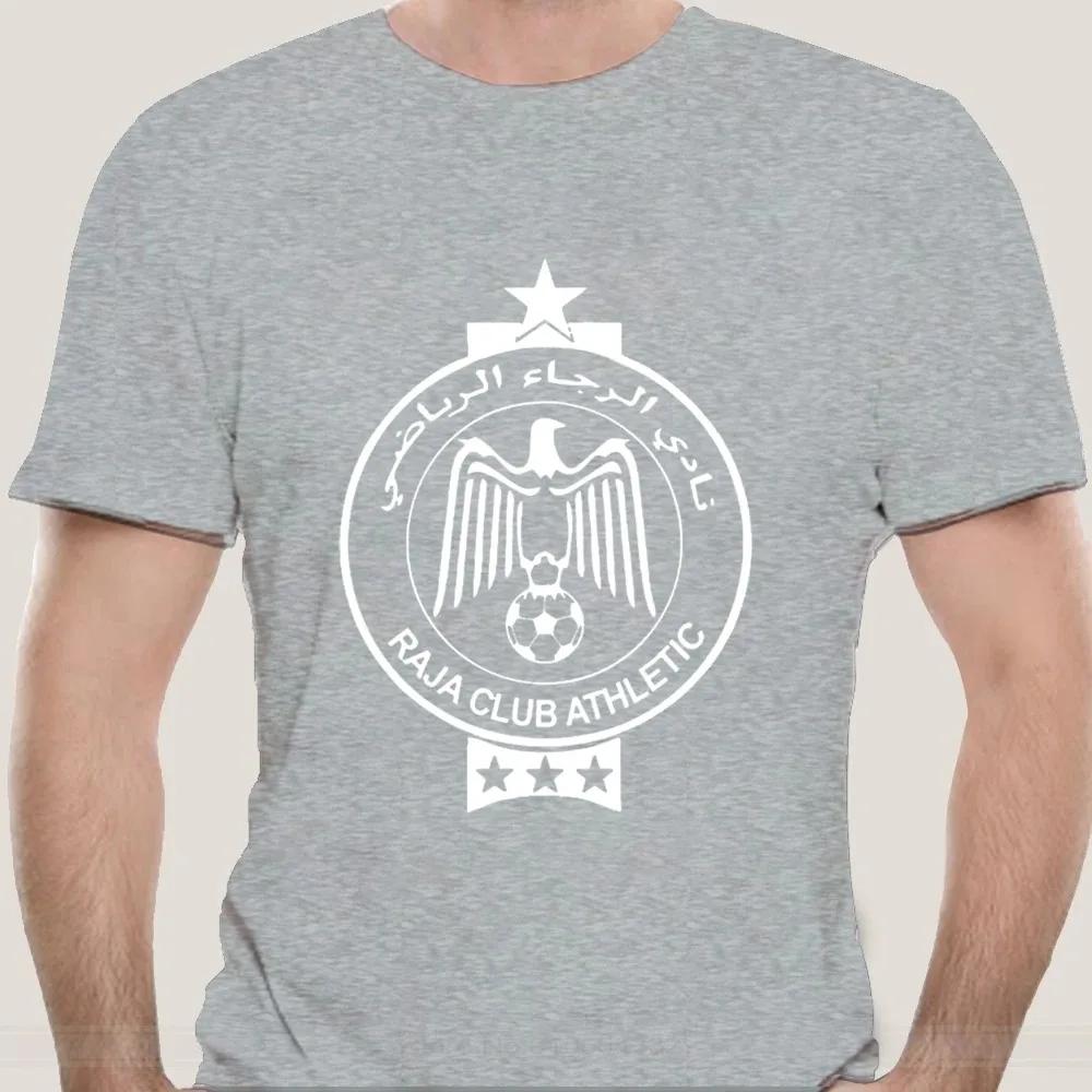 Касабланка Раджа Клуб Атлетик Касабланка Марокко Футболка Ручной работы Унисекс Командные виды спорта Классическая Уникальная Футболка 2024 72495 S