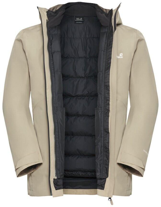 Jacket Jack Wolfskin Icecape 3in1 Down Jacket Beige