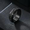 Vintage Odin Norse Viking Rune Rings For Men Women Viking Stainless Steel Spinner Fidgets Ring Retro Rock Party Jewelry Gift