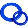 Sanitary Food Grade Blue 25-102mm 1.5" 2" -4" Tri Clamp Gasket Strip Slicone Rubber Seal Ring VMQ Homebrew