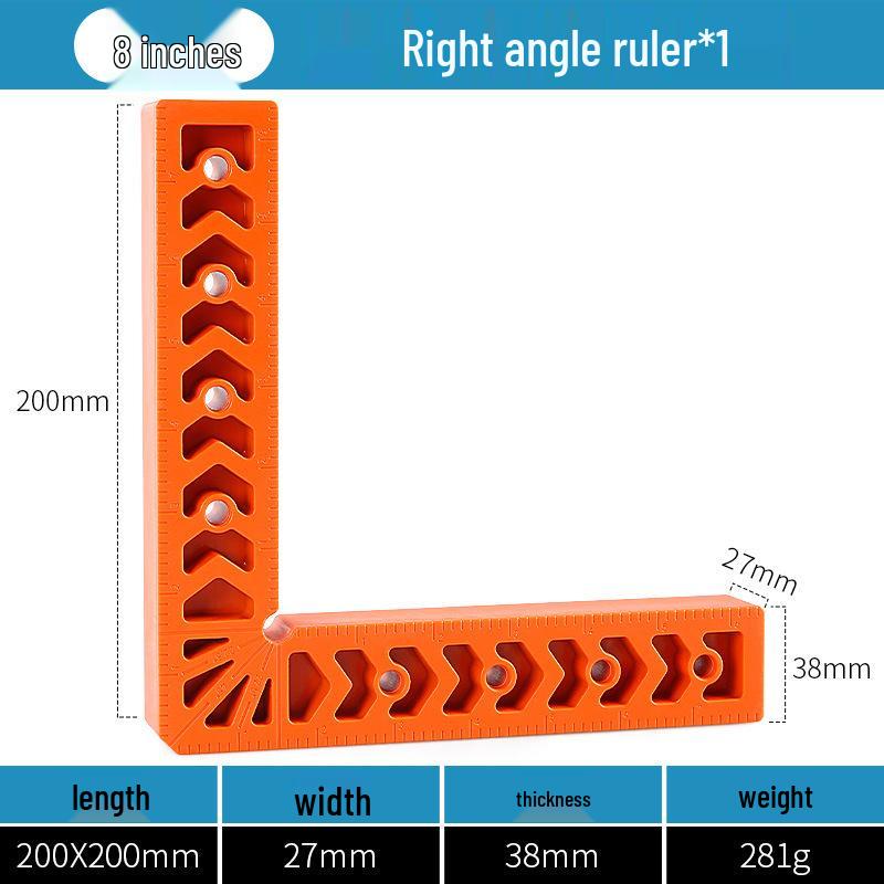 L-Shaped 90° Right Angle Locator for Stone & Woodworking