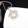 Anime BLUE LOCK Necklace Soccer Sign Stainless Steel Metal Pendant Necklace For Women Men Cosplay Prop Accessories Jewelry Gift