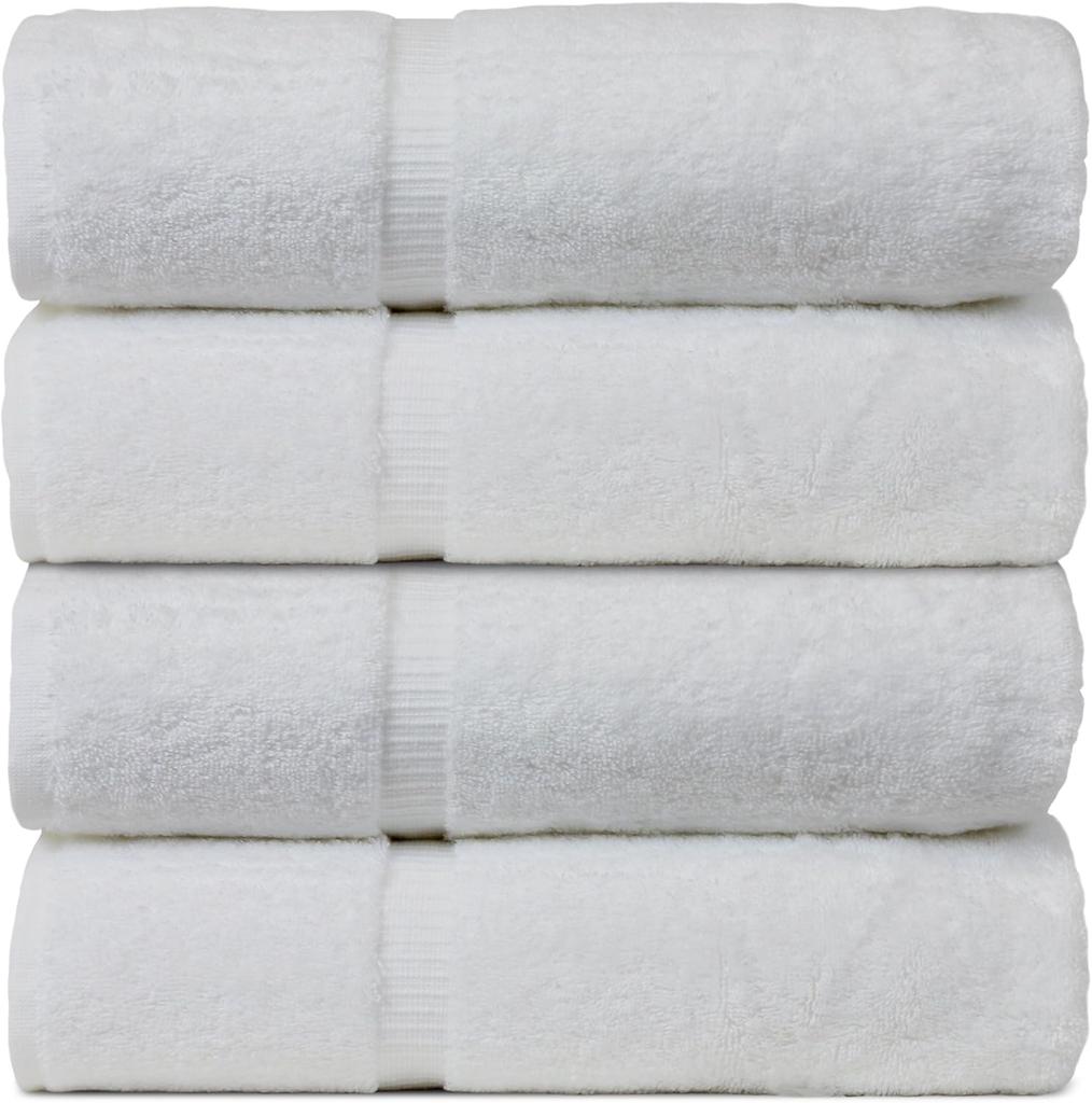 Super absorbent, fast drying 100% Türkiye cotton 700 GSM, environmental protection towel, bath towel set 27 X 54, a set of 4