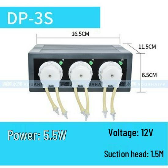 Jebao DP2/3/4 Automatické Dávkovací Čerpadlo pro Mořskou Vodu Rozšíření (DP3S/DP4S)