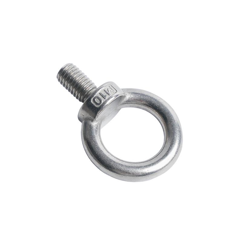 304 Stainless Steel Marine Lifting Eye Bolt with Ring, Sizes M3-M36