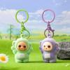 Four Hue Baby Collection Line Animation Design Key Rings Small Pendants Trendy Children's Presents Adorable Figures Couple Schoolbags And Pendants