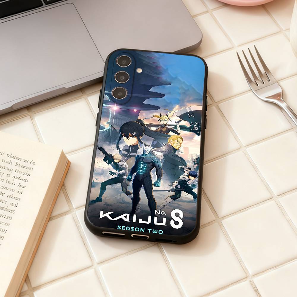 

Горячий аниме K-Kaiju No чехол для телефона для Samsung Galaxy A73, A72, A71, A70, A53, A52, A51, Другие, Мягкий черный корпус Samsung a30 a20