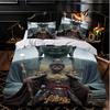 Black Myth Wukong Game Series 3D Digital Printing Three-Piece Set, Popular Three-Piece Bedding