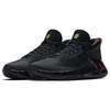 Jordan Fly Lockdown Pohodlné tlmenie nárazov Ľahké Nízke Basketbalové topánky Pánska teniska Čierna Červená AO1550-012
