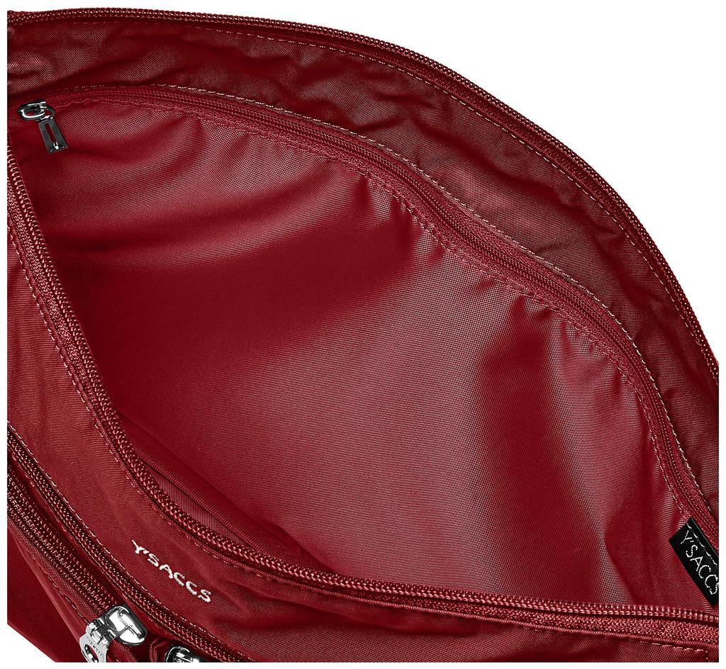 Shoulder Bag Antibacterial Shoulder Bag L Wine [Isaac] [HeiQ VIROBLOCK] Women's