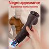 Powerful Dildo Dildoliquid Electric Black Silicone Vibrating Phallus With Strong Motorhandsfree Suctionrealistic Soft Texturegspot Pleasure Toy