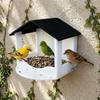 Rainproof Wall Hanging Bird Feeder Waterproof Bird Food Container Wild Bird Feeder  Window