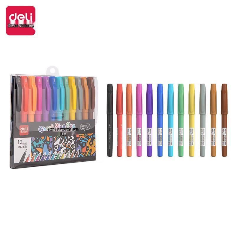 Deli SK146 Water-based Marker & Drawing Pen Set