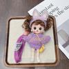 Elegant Cute Big-Eyed Lolita-Style Dolls Handbag Charms for Girls Keychain Charms Car Charms Plush Toys Gifts for Girls