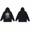 Mens Oversized Hooded Sweatshirt With Ape Head Print Heavyweight Cotton Long Sleeve Pullover Daily Wear