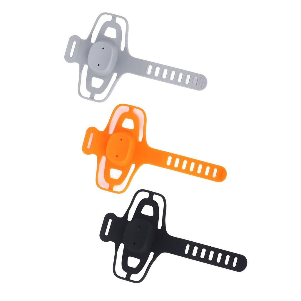 Bike Silicone Phone Holder Mount Strap Bicycle Motorcycle Scooter Handlebar Cell Phone Clamp